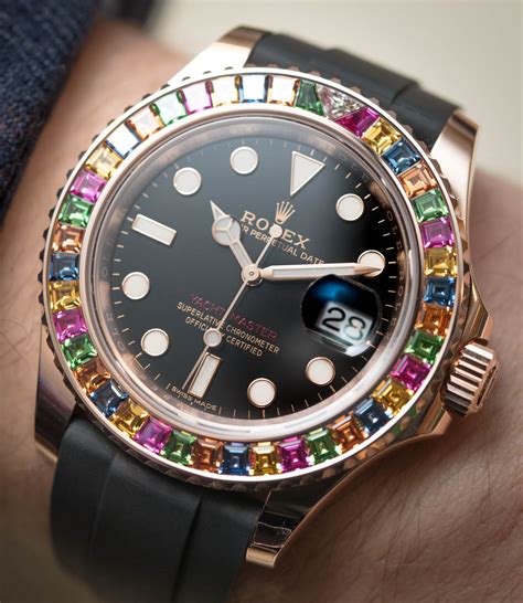 rolex yacht master gem bezel|rolex yacht watch.